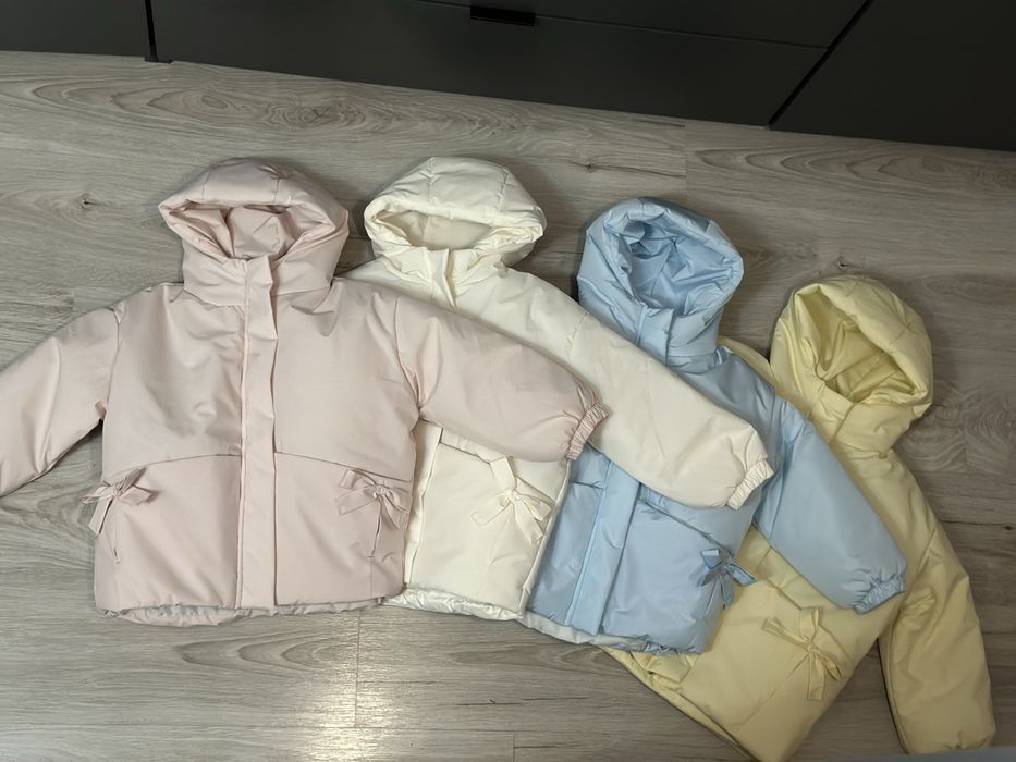 Весняна курточка для дівчинки 92-146