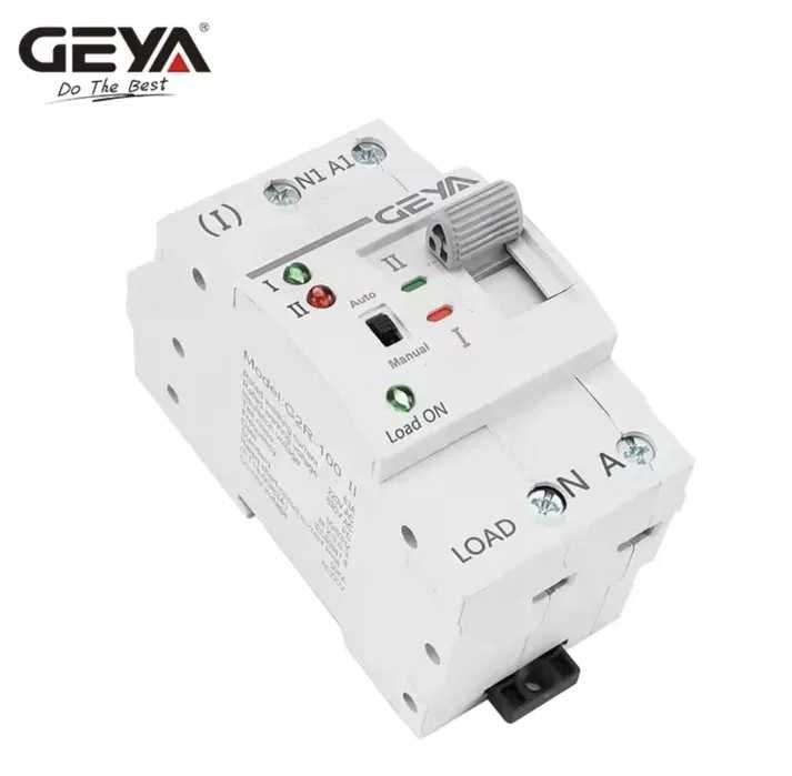 В наявності. Автомат введення резерву АВР GEYA G2R-63 2P 63А та 4p.