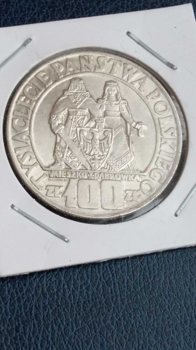 Mieszko i Dąbrówka 100 zł 1966