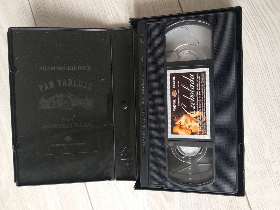 Film Czekolada na kasecie VHS