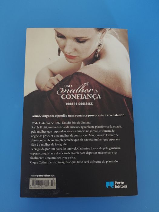 Livro "Uma mulher de confiança" de Robert Goolrick