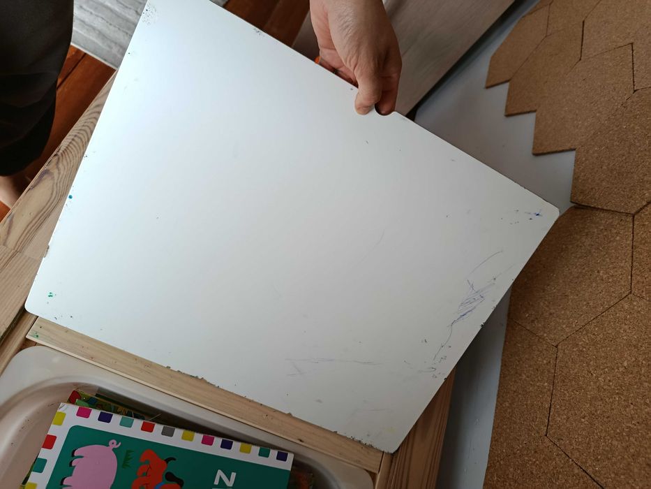 Stolik flisat z krzesłem
