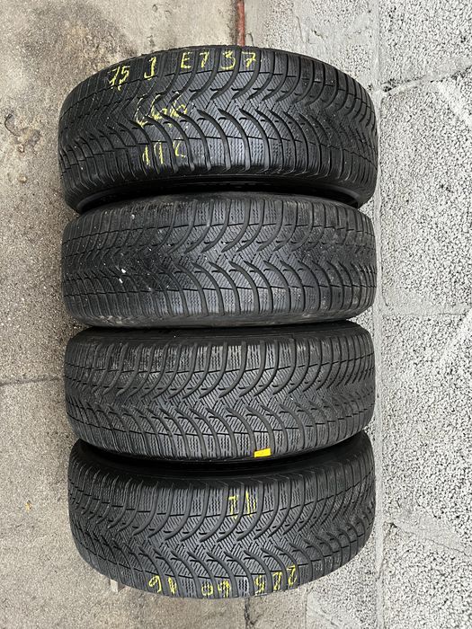 Alufelgi R16 5x112 VW Audi A4 A6 C6 C7 opony zimowe 225/60/16