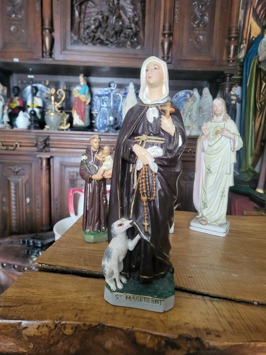 Stara figurka Święta Małgorzata