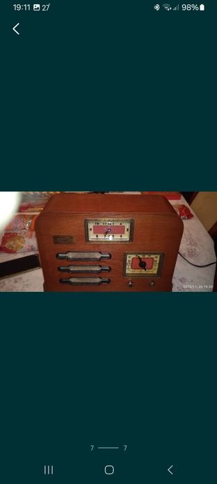 Radio antigo spirit of st Louis