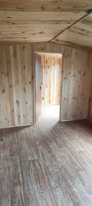 Дачний, садовий дім. Дерев'яний будиночок. 6х3м.