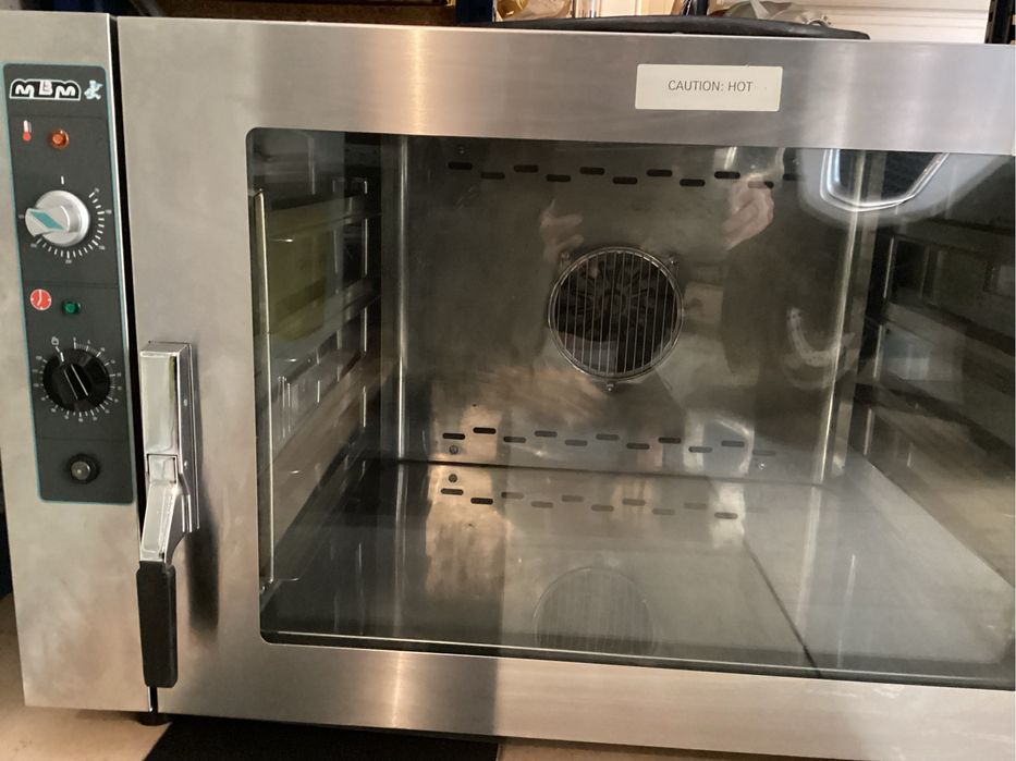 Forno eletrico trifasico 4 prateleiras para padaria pastelaria