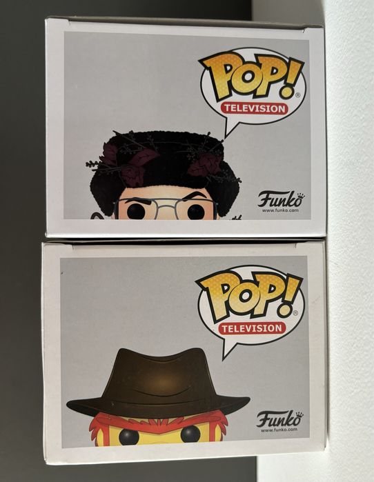 Funko POP Dwight Schrute (as Belsnickel) & Evil Groundskeeper Willie