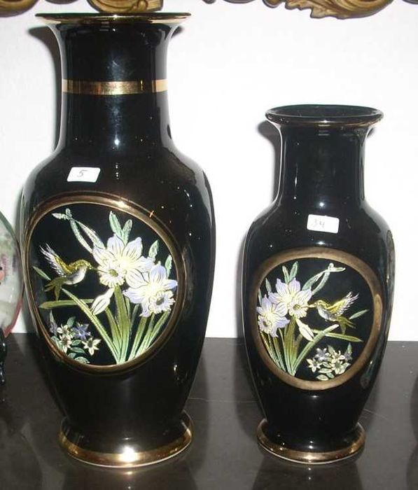 Jarras porcelana japonesa - Art Chokin - Vendo individual - Ler descri