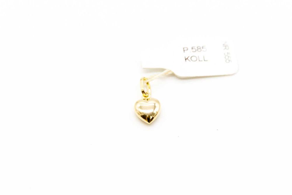 Piękna Nowa Złota Zawieszka P.585 W. 0,58G Nr.555 Kołłątaja