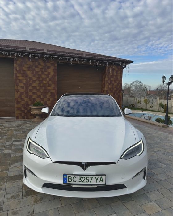 Tesla Model S 2021 VIN 5YJSA1E52MF443046 фото оголошення 2 з 23