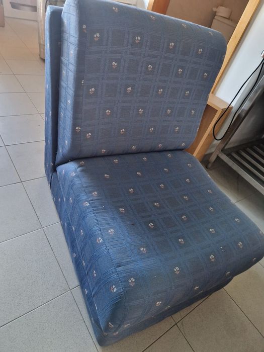 Sofá cambalhota de 1 lugar