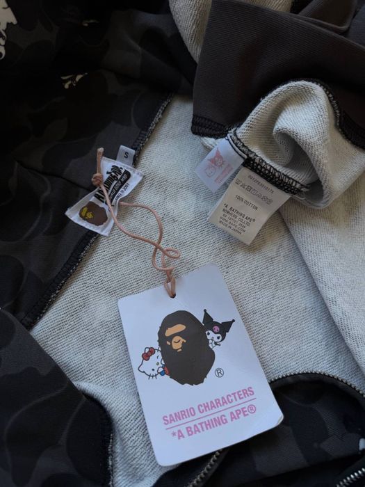 Зип худи Bape & Hello Kitty 2026