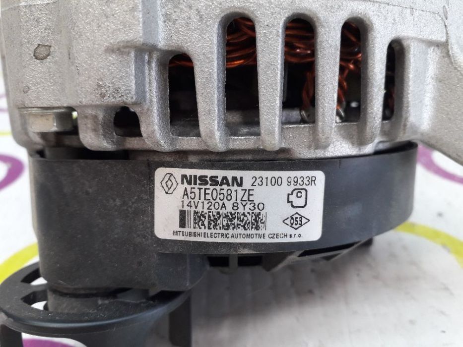 Alternador Renault Kadjar 1.3 TCe 140Cv de 2018 - Ref: A5TE0581ZE - NO50198