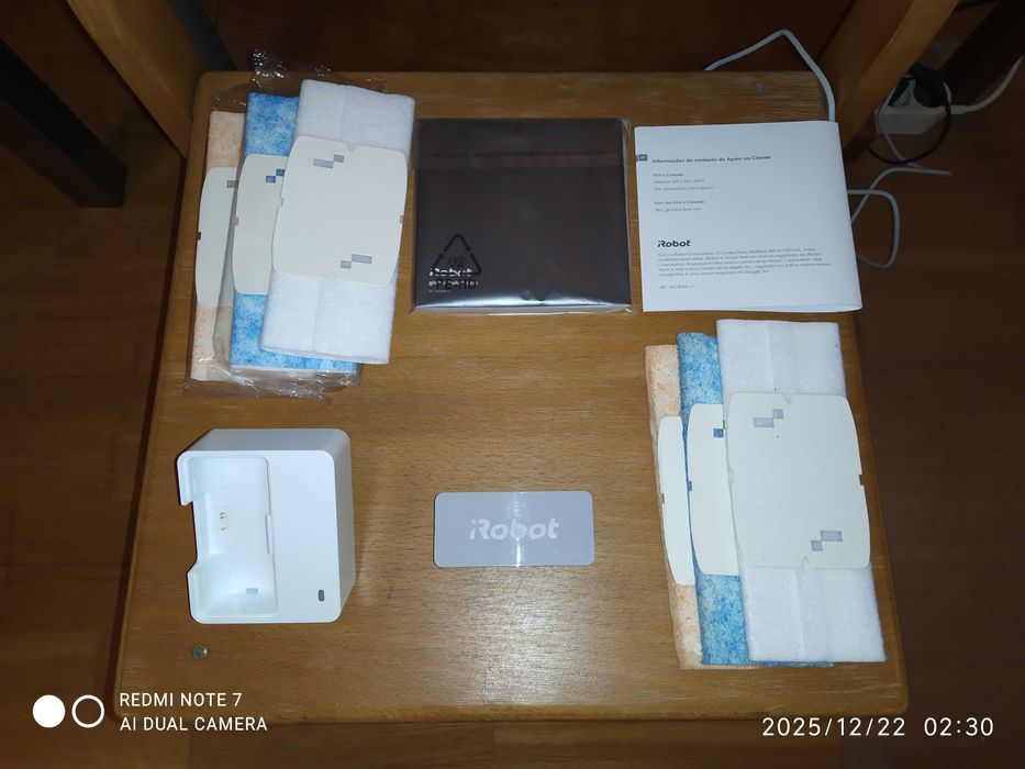 ## Irobot Braava Jet 240 (sem sensores externos) ##