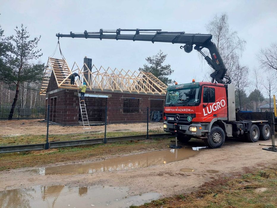 Wiązary Dachowe BINDRY C24 MiTek Producent WIĘŹBA PREFABRYKOWANA