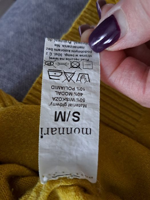 MONNARI sweter z cyrkoniami S/M !