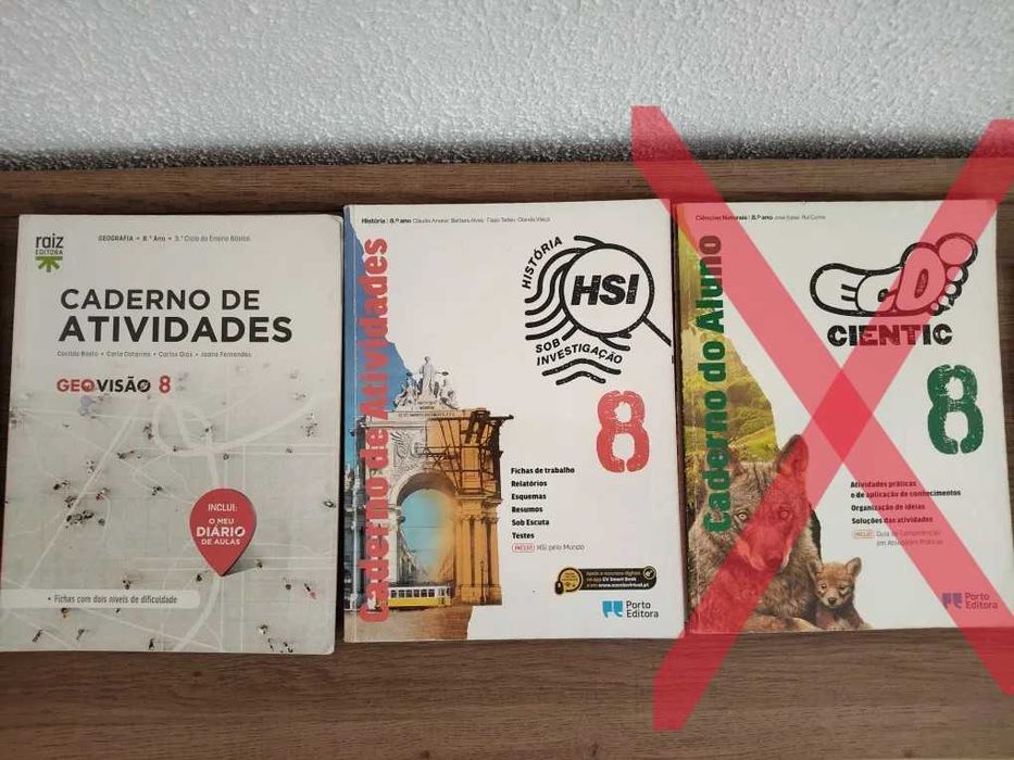 Cadernos Atividades 8 ano