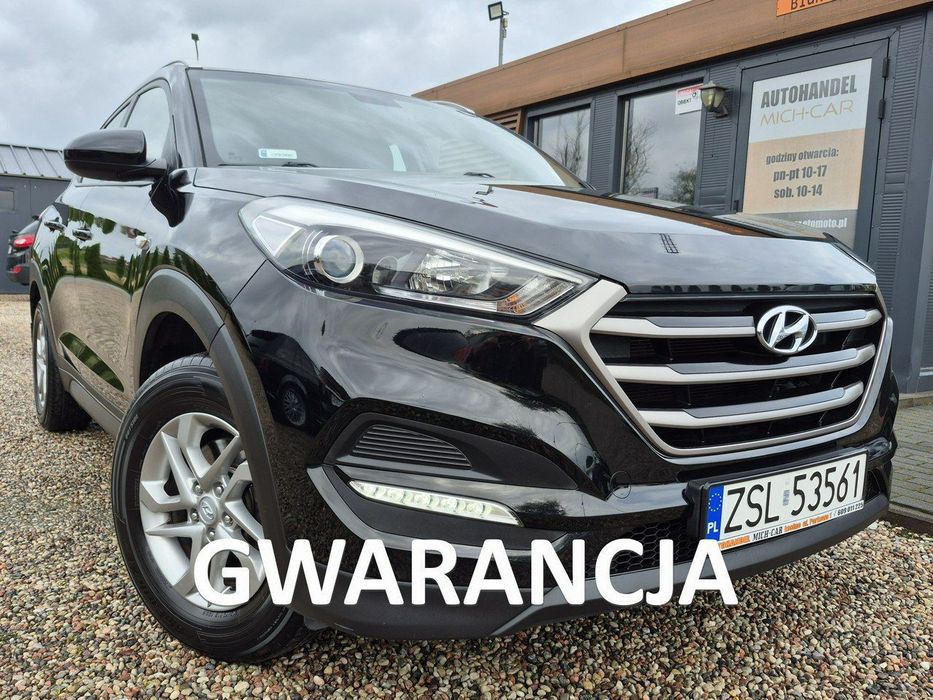 Hyundai Tucson 1.6 Benzyna**Kamera**NAVI**2016**Ledy**Zarejestrowany**Rok Gwarancji**