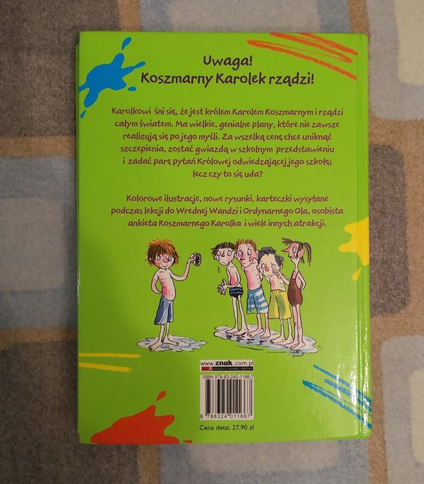 Zestaw książek Koszmarny Karolek