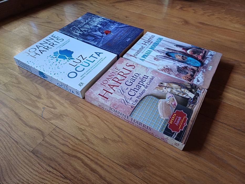 4 livros/romances de Joanne Harris
