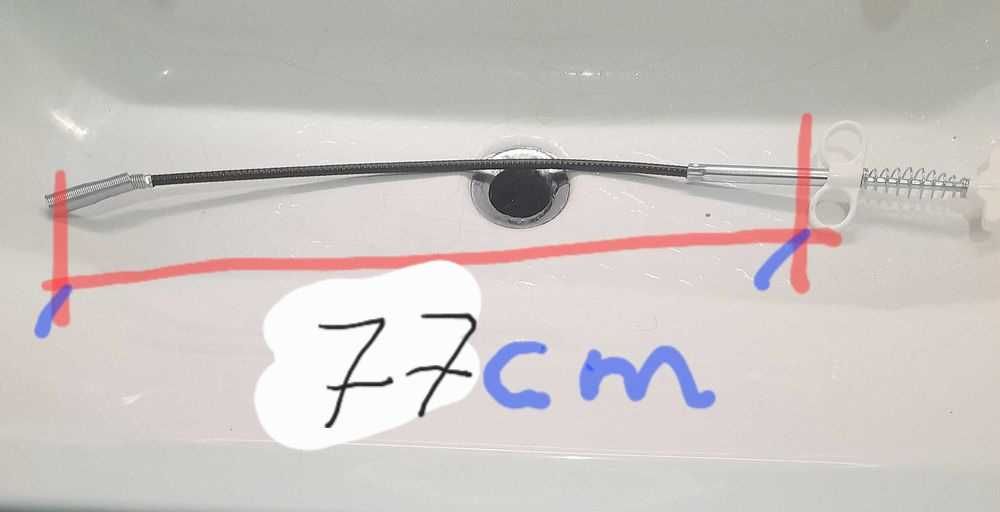 Peça para desentupir canos