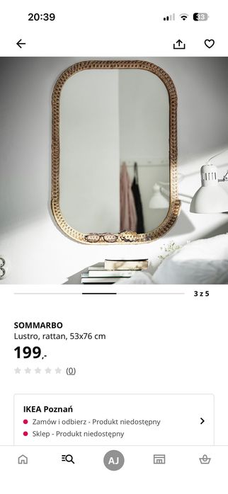 Ikea lustro sommarbo