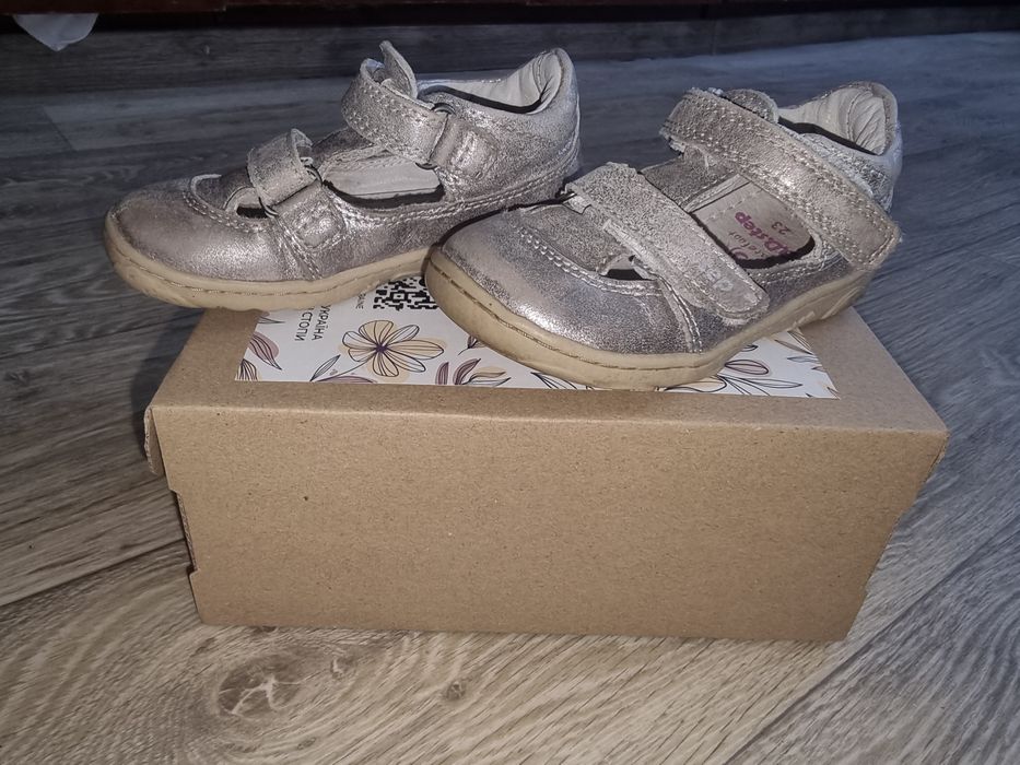 Продам сандалі/туфлі d.d.step barefoot, 23 розмір