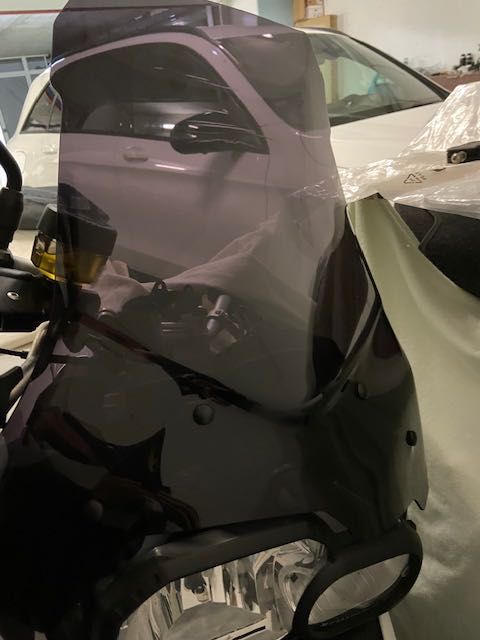 Viseira, vidro F700GS alta