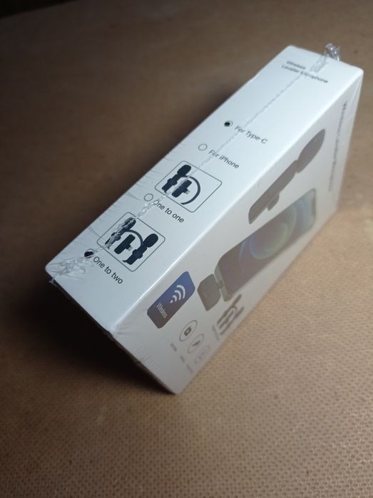 Беспроводной петличный микрофон Type-C (2 шт.) для смартфонов, планшет