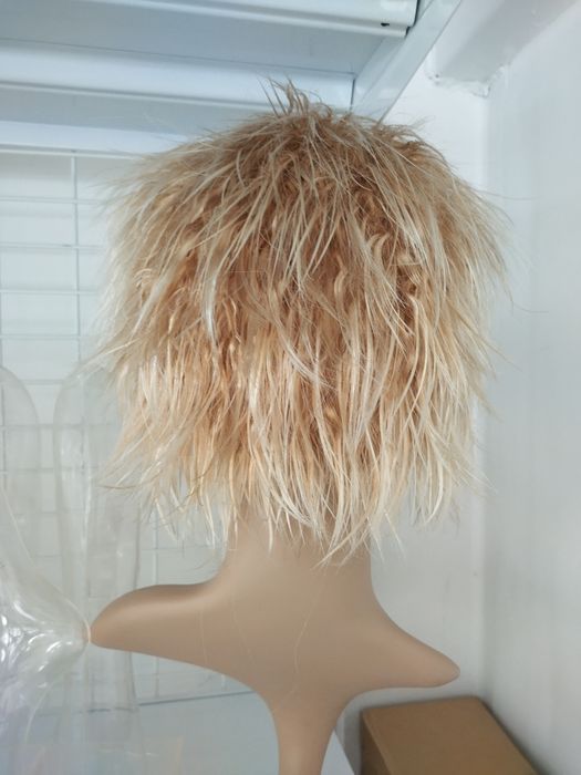 Peruka krótka dwukolorowa