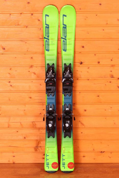 Narty dziecięce Elan Jett 110 cm + Elan 4.5, Rocker, U-Flex, Grip Walk !!!