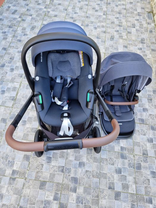 Carrinho bebe maxicosi adorra 2 + pebble 360