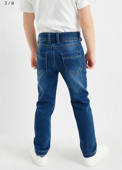 Джинси з мультяшними нашивками Патруль 98 см