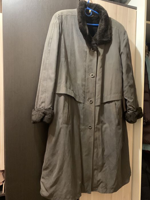 Пальто женское зимнее, кардиган ангора 50 р.