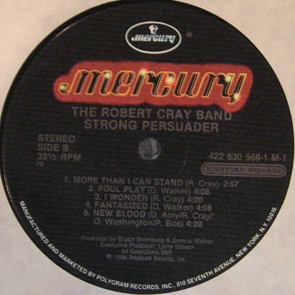 Robert Cray – Strong Persuader