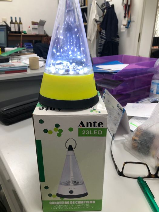 LANTERNA led campismo