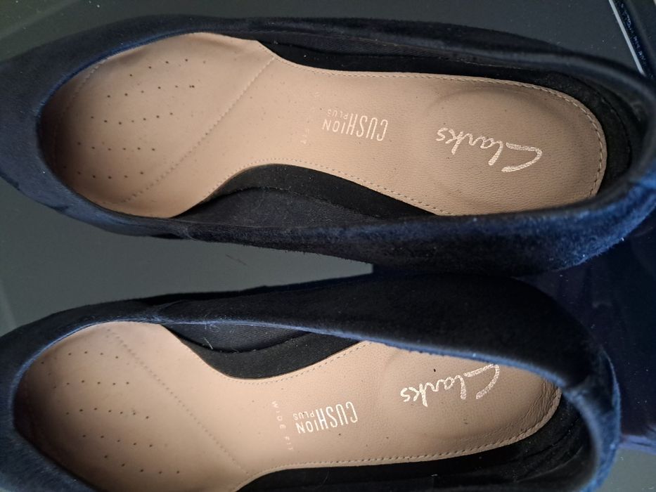 Czółenka Clarks   czarne
