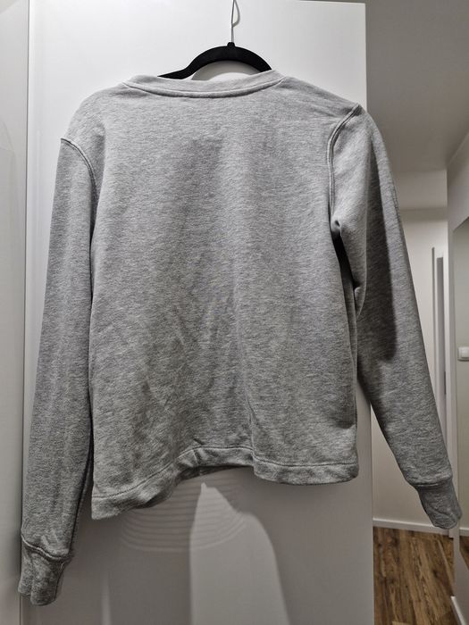 Szara bluza H&M z aplikacjami r. XS