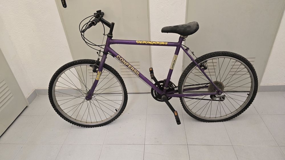 Bicicleta confersil Pegasus, pouco uso precisa de câmara de ar