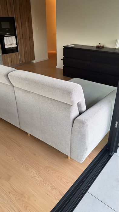 sofá cinza da IKEA