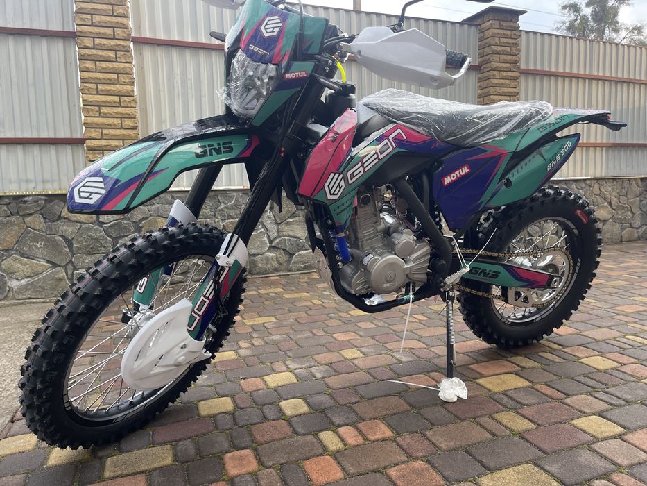 Акція доставка 0 грн, мотоцикл Geon Dakar GNS 300 4v 2025