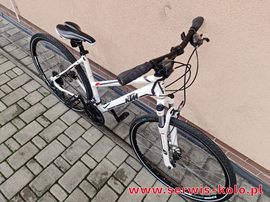 Rower damka damski crossowy KTM koła 28 SHIMANL DEORE aluminium okazja