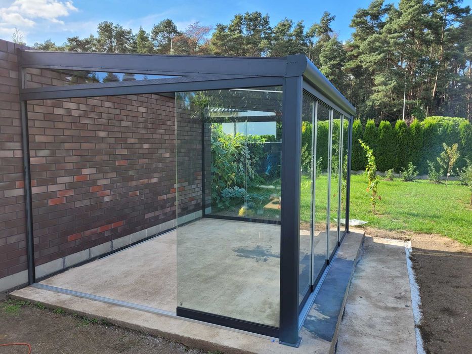 Ogród szklany - zimowy, zadaszenie tarasu I Wymarzone tarasy 3x5,06