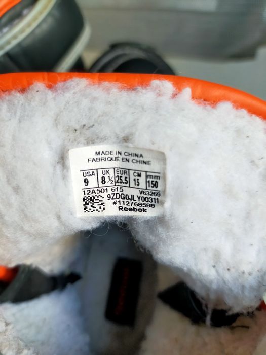 Śniegowce kozaki Reebok 25,5/15 cm