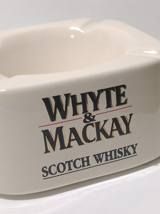 Cinzeiro vintage Whyte & Mackay scotch whisky