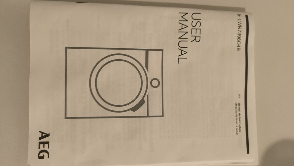 *RESERVADA*Máquina de lavar e secar AEG