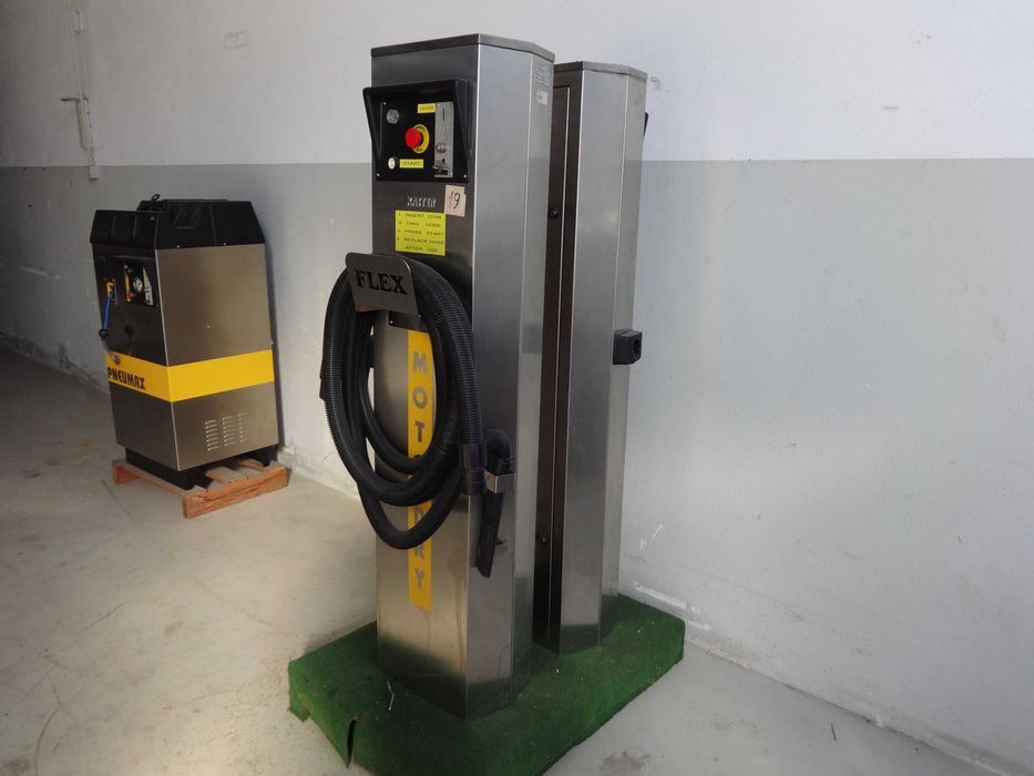 Equipamentos de lavagem e aspiração automóvel self-service