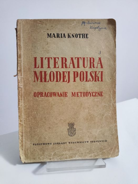 Literatura Młodej Polski opracowanie metodyczne - Maria Knothe
