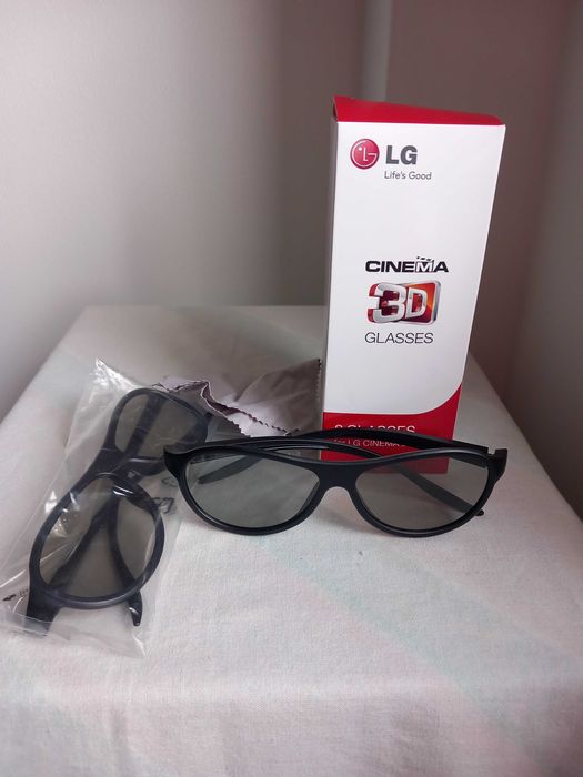 Óculos 3D Pack 2 unid. LG NOVOS